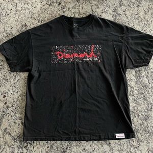 Men’s Diamond Supply Co black shirt
